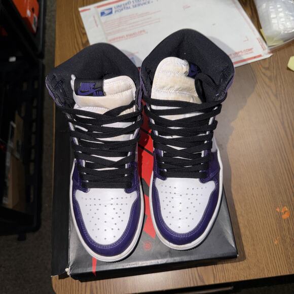 Size 7.5 - Jordan 1 Retro OG High Court Purple 2.0 main image 5